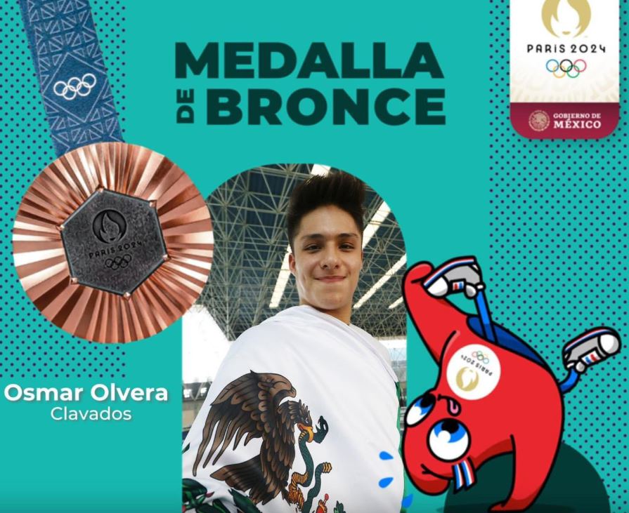 M Xico Es De Bronce Osmar Olvera Consigue Su Segunda Medalla En Par S