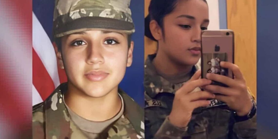 Cecily Aguilar ayudó a desmembrar y quemar el cuerpo de la soldado.