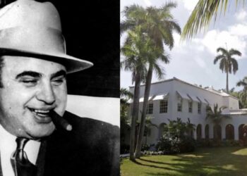 El mafioso compró la mansión en 40 mil dólares y falleció en su interior víctima de un ataque al corazón.