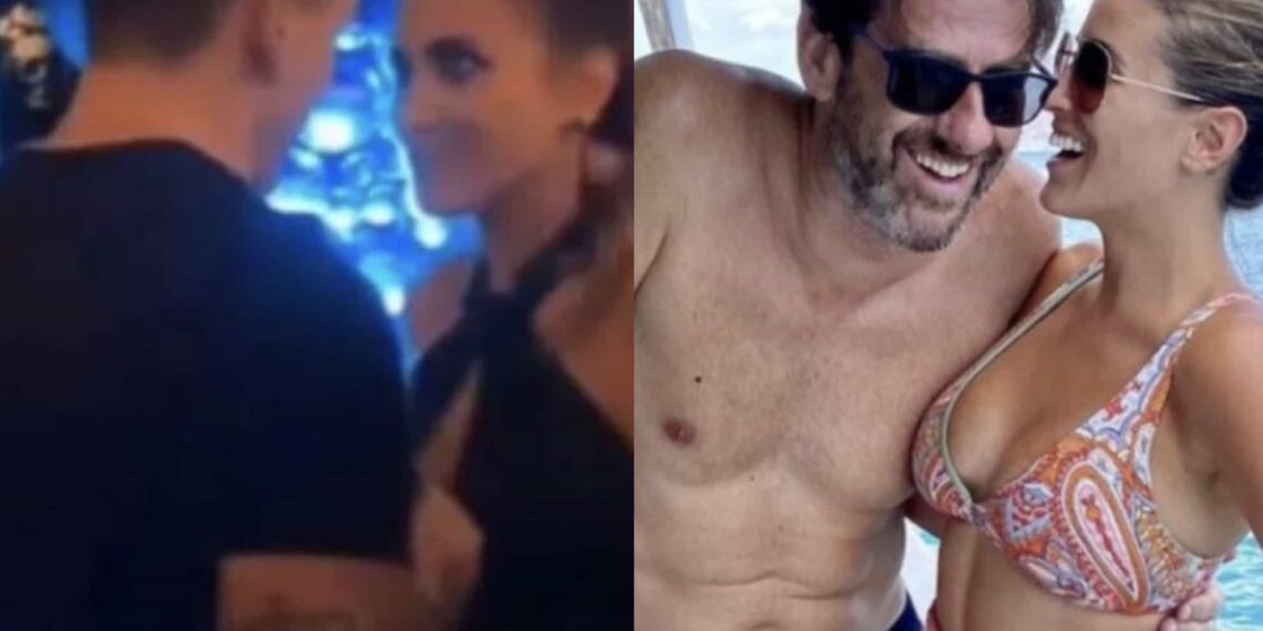 Diversas personas han señalado que, durante la fiesta de Galilea, se produjo un beso entre ambos invitados.