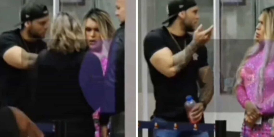 En un video que se ha difundido en redes sociales se observa a Wendy Guevara con Marlon Colmenarez