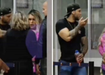 En un video que se ha difundido en redes sociales se observa a Wendy Guevara con Marlon Colmenarez