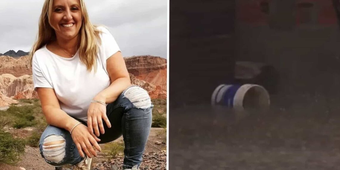 Se trata de Paula Bernini, quien estaba trabajando en la cobertura de las inundaciones con la intención de mostrar los riesgos