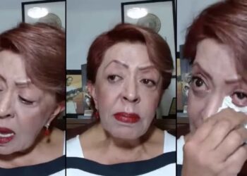 La periodista aparentemente resultó muy afectada por la muerte de su pareja, por lo que tuvo que ser trasladada a una clínica.