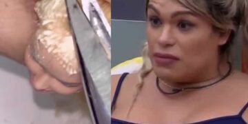 Un hombre identificado como Servando Hernández documentó el proceso de elaboración de la muñeca.
