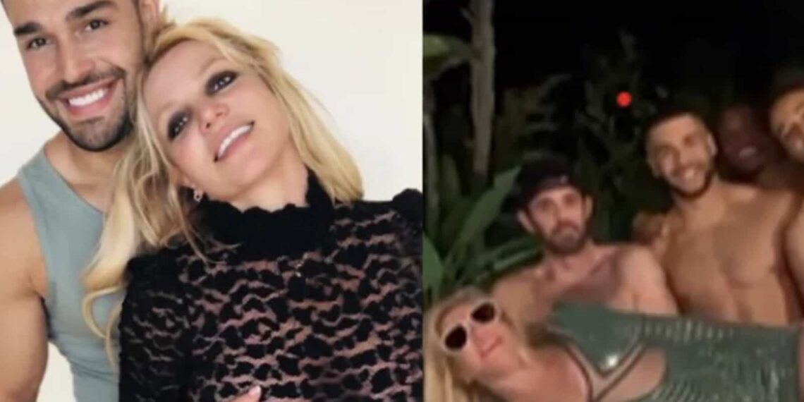 La 'Princesa del Pop' compartió en redes sociales varias fotografías y videos donde se le ve “celebrando” tras haber anunciado su divorcio con Sam Asghari.