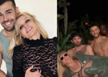 La 'Princesa del Pop' compartió en redes sociales varias fotografías y videos donde se le ve “celebrando” tras haber anunciado su divorcio con Sam Asghari.