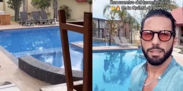 El regiomontano presumió el terreno donde realizará una gran fiesta con los integrantes.