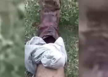 Por medio de un video en Facebook pidió ayuda a las autoridades locales para que acudieran a darle atención al rancho en el que se ubicaba.