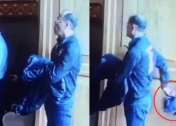 El hombre ingresó a la parroquia, hizo como que escuchó el sermón del padre y sustrajo un bolso que aparentemente pertenecía a una mujer de la tercera edad.