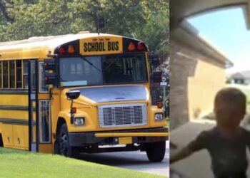 En el video se escucha al niño preguntar entre lágrimas "¿Me ayudarías a encontrar a mi mami?", en una casa desconocida a la que se acercó para pedir ayuda.