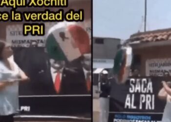 El video resurge luego de que Alejandro “Alito” Moreno, dirigente nacional del PRI, anunciara el respaldo del partido a la panista Xóchitl Gálvez.