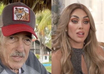 La famosa compartió créditos con Andrés García en la telenovela "Mujeres engañadas", lo cual despertó rumores sobre un supuesto romance entre ambos.