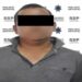El hombre fue detenido por el delito de Violencia Familiar y trasladado a la prisión.