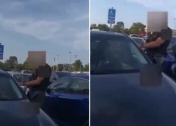 La mujer de 21 años de edad, había sido señalada de robar bebidas alcohólicas de un establecimiento.