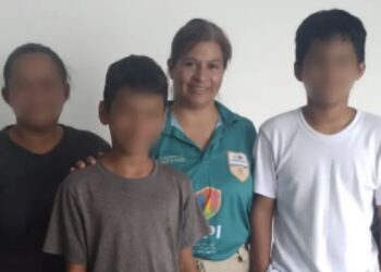 La familia de migrantes fue de Veracruz a Querétaro y Tlaxcala para poder reencontrarse.