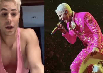 El cantante dejó claro que no se trataba de un traje de charro, añadiendo que fue una reinterpretación de este.