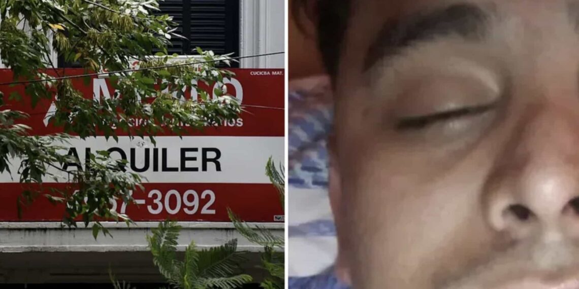 El dueño del apartamento apuntó con un arma de fuego al inquilino y lo golpeó con la culata.