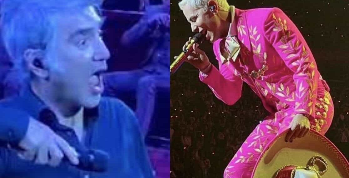 El cantante Alejandro Fernández se pronuncio respecto al polémico traje de charro rosa utilizado por Christian Chávez durante un concierto de RBD