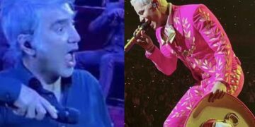 El cantante Alejandro Fernández se pronuncio respecto al polémico traje de charro rosa utilizado por Christian Chávez durante un concierto de RBD