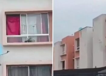 Se encontraban dormidos, solos y cuando despertaron se asomaron por la ventana y ocurrió el accidente