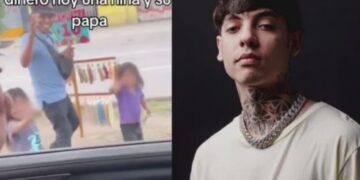 Natanael Cano hizo honor a su canción “Pacas de Billetes” regalando un fajo de dólares a una niña en un semáforo.