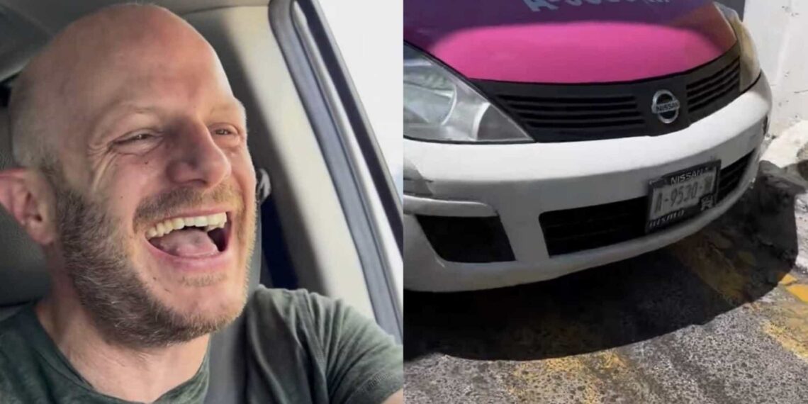 Facundo le da lección a taxista de la Ciudad de México.