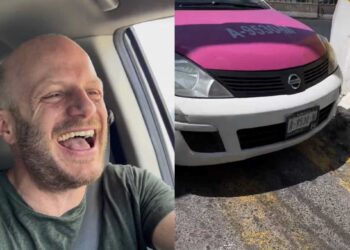 Facundo le da lección a taxista de la Ciudad de México.