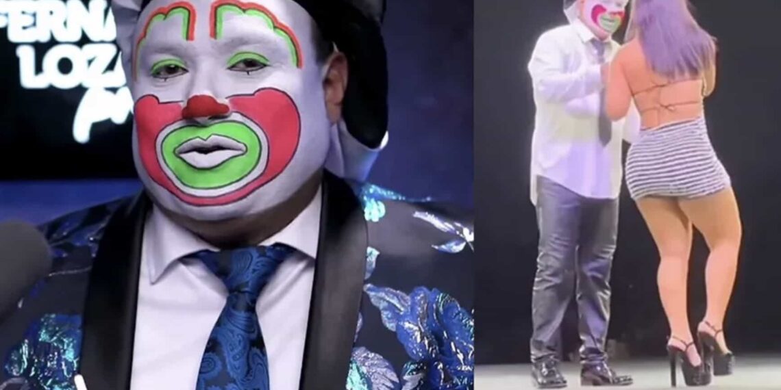 Durante una entrevista en EXA FM, junto con Yordi Rosado, el payaso viral de TikTok