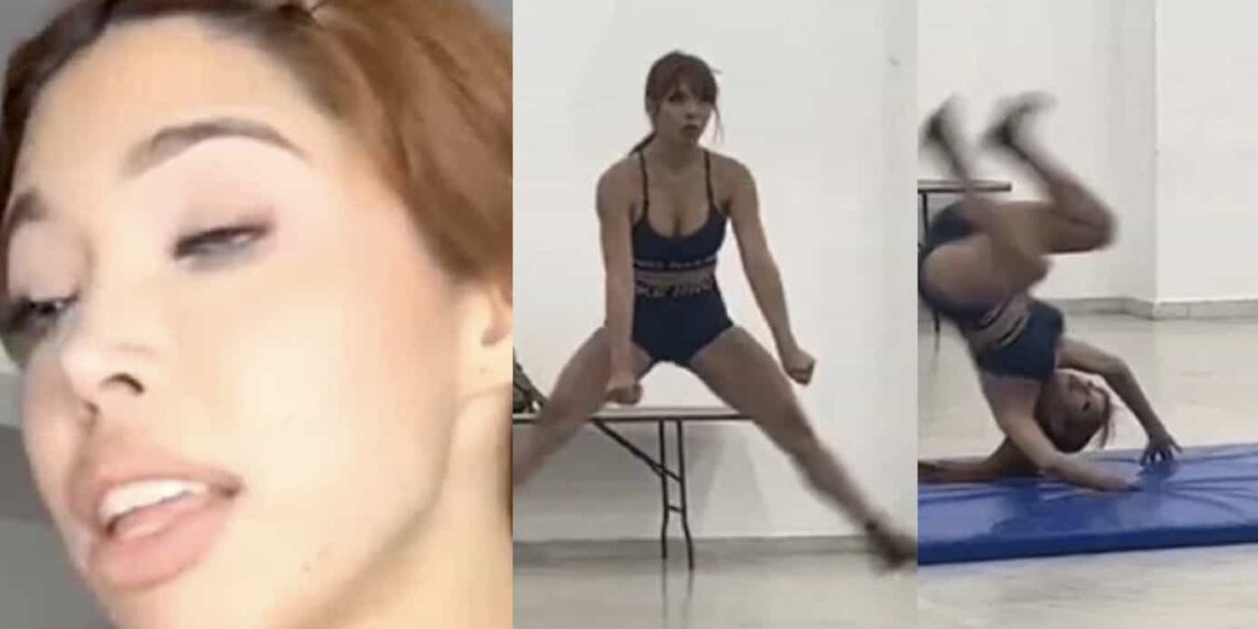 Mientras que antes del examen dijo; ‘Creo que no necesito mucho para ser porrista’, al salir de la prueba dijo; ‘Bueno pues ya salí, no me dieron calificación’.