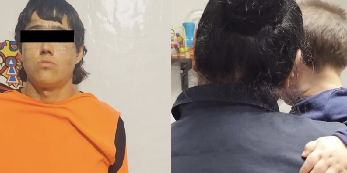 Policías Municipales resguarda a menor de 10 meses sustraído por su padre en la Ciudad del Paso Texas