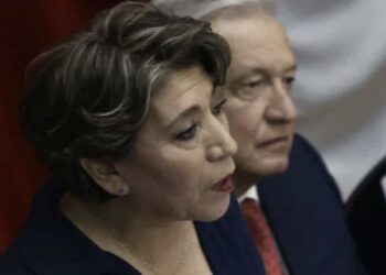 La primer gobernadora Delfina Gómez estuvo acompañada del presidente Andrés Manuel López Obrador.