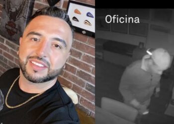 El comediante pidió apoyo de la comunidad para identificar al ladrón que irrumpió en su vivienda.