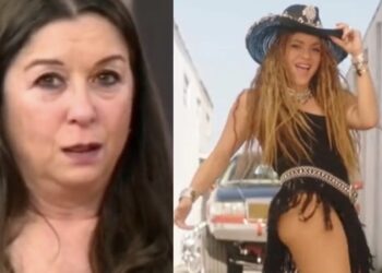 Cristina Cárdenas, quien dice haber trabajado como coordinadora de figuración en los rodajes de Shakira durante más de cuatro años