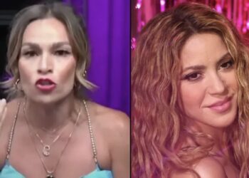 La bailarina y conductora de televisión recordó el momento agridulce que vivió al trabajar con la cantante colombiana.