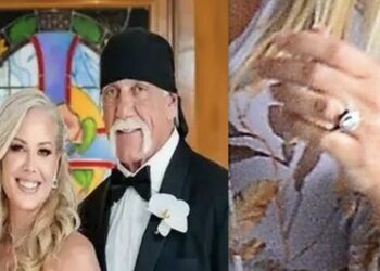 Sky Daily, pareja de Hulk Hogan, vistió un elegante vestido junto a su anillo valorizado en casi medio millón de dólares.