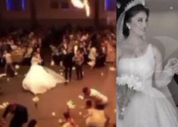 Mueren 100 personas quemadas durante boda, entre ellos los novios