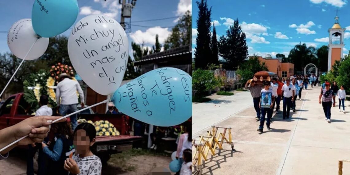 En Zacatecas fueron sepultados los seis jóvenes que fueron asesinados en la comunidad de Malpaso, en Villanueva