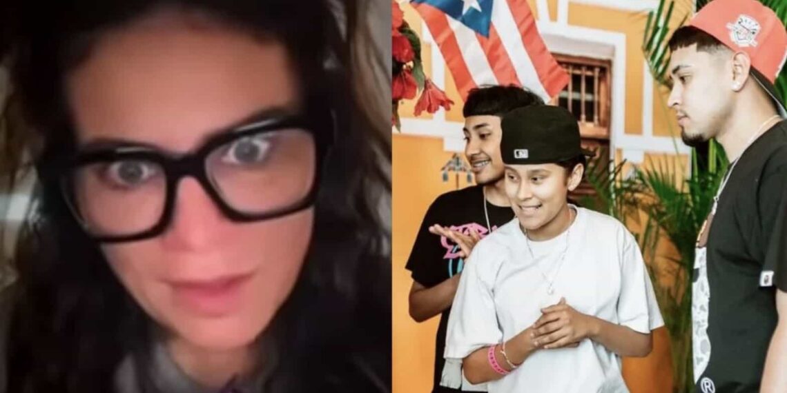 La joven indicó que en México se consumen hamburguesas de Carls Jr., y pollo KFC, que son cadenas de comida originarias de Estados Unidos.