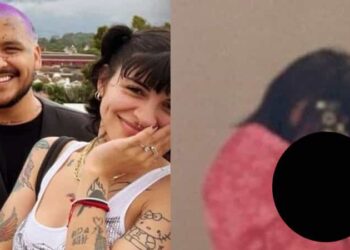 En su cuenta oficial de Instagram, Cazzu publicó una serie de fotografías de su tierno embarazo, pero lo que causó mayor polémica fue una que tomó con Nodal, su pareja.