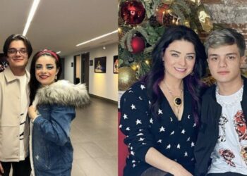 La actriz Violeta Isfel se convirtió en madre a temprana edad, pues a los 19 años dio a luz a su único hijo Omar Isfel.