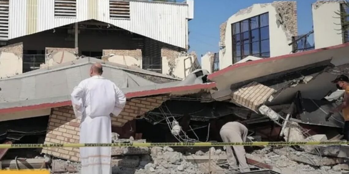 Luis Gerardo González, director estatal de PC dijo que la última revisión al inmueble fue en el 2020 y no había reporte de daños.