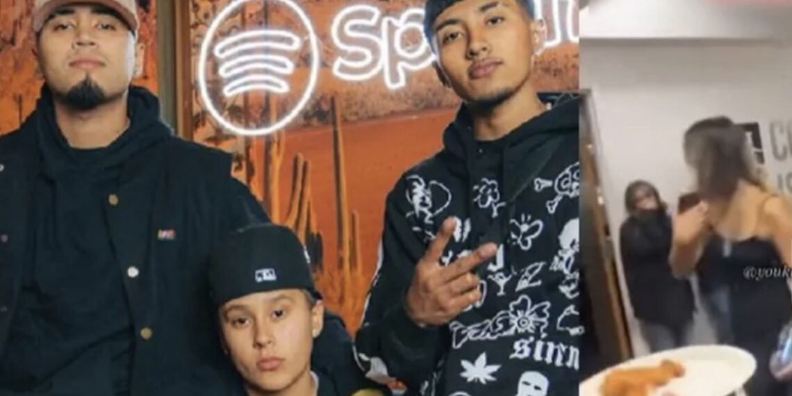 El momento se volvió viral en las diferentes redes sociales, principalmente en TikTok.