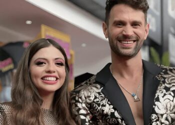 Daniela Parra hizo su presentación como parte del elenco que participará en la sección del programa matutino estelar de Televisa “Las Estrellas Bailan en Hoy”