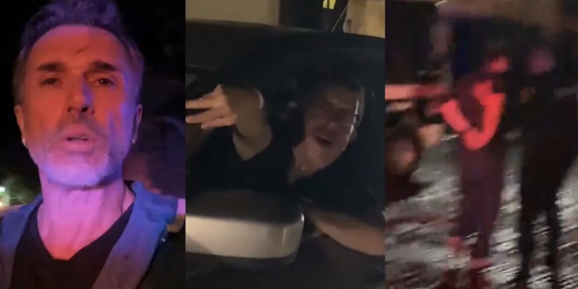 Sergio Mayer se enfrentó anoche a una pelea en plena vía pública con un hombre que conducía ebrio el que asegura que le aventó el coche,