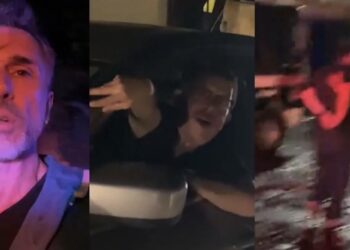 Sergio Mayer se enfrentó anoche a una pelea en plena vía pública con un hombre que conducía ebrio el que asegura que le aventó el coche,