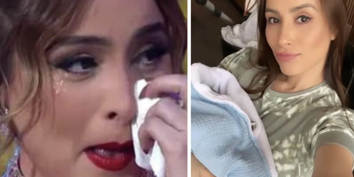 Cinthya Rodríguez reveló que su bebé no soporta una proteína que contiene la leche, por lo que la conductora se ha cambiado de alimentación.