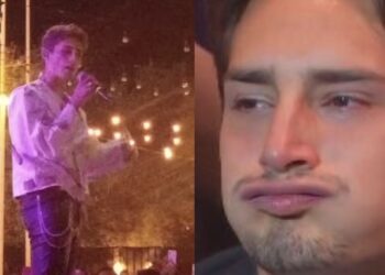 Fans de Emilio Osorio dejan cantando solo al joven actor y las redes sociales responden a la polémica de su show.