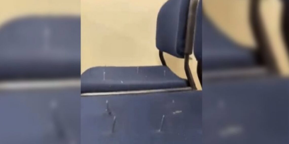 Con clavos en las sillas intentan agredir a estudiantes universitarios
