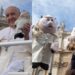 El Papa Francisco recibió un Dr. Simi mariachi y un Dr. Simi papa con una réplica de la vestimenta del santo padre.